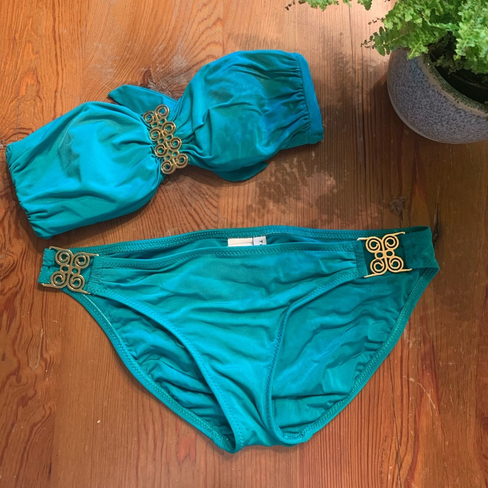 Trina Turk Bandeau Bikini Set